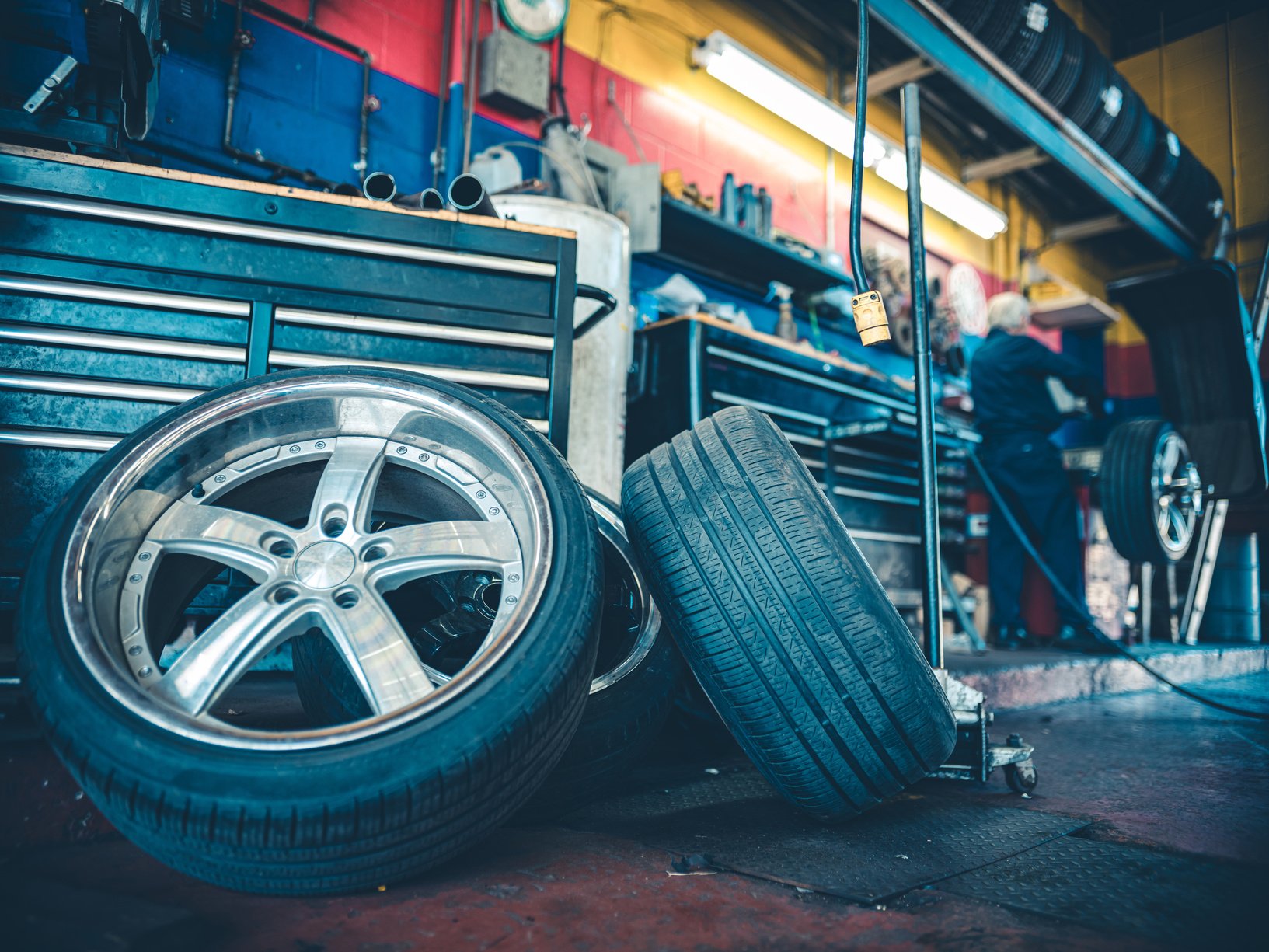 Auto Mechanic Shop Interior